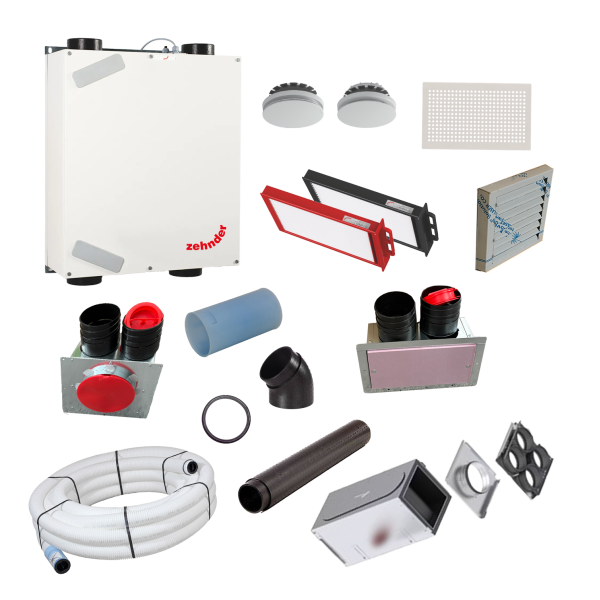 Zehnder CA160 Complete ERV Kit