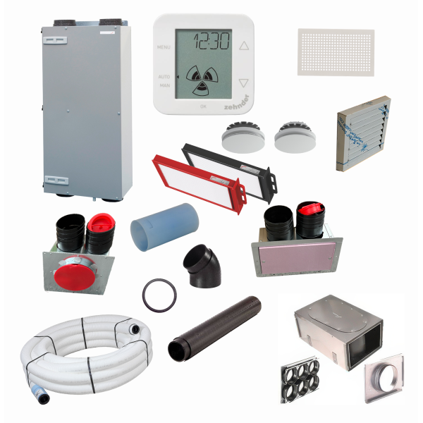 Zehnder CA200 Complete ERV Kit