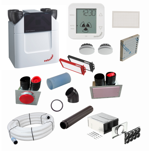 Zehnder ComfoAir Q350 Complete ERV Kit